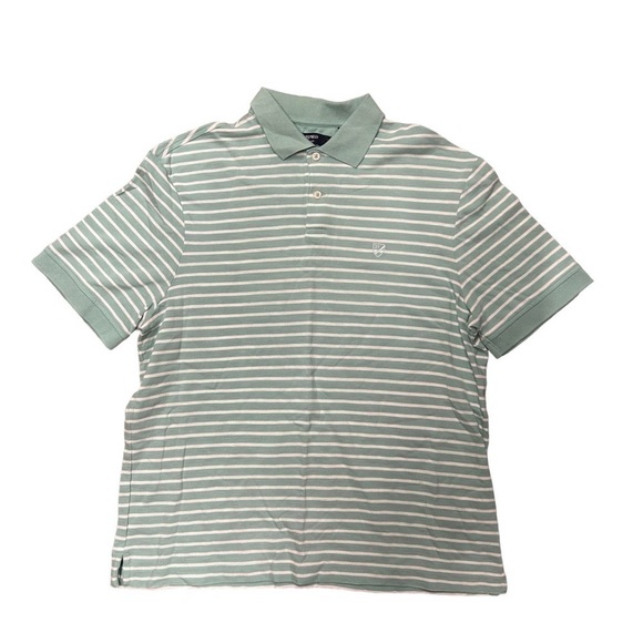 Daniel Cremieux Classic Men’s Medium Striped‎ Collared Polo Short Sleeve EUC - Picture 1 of 5